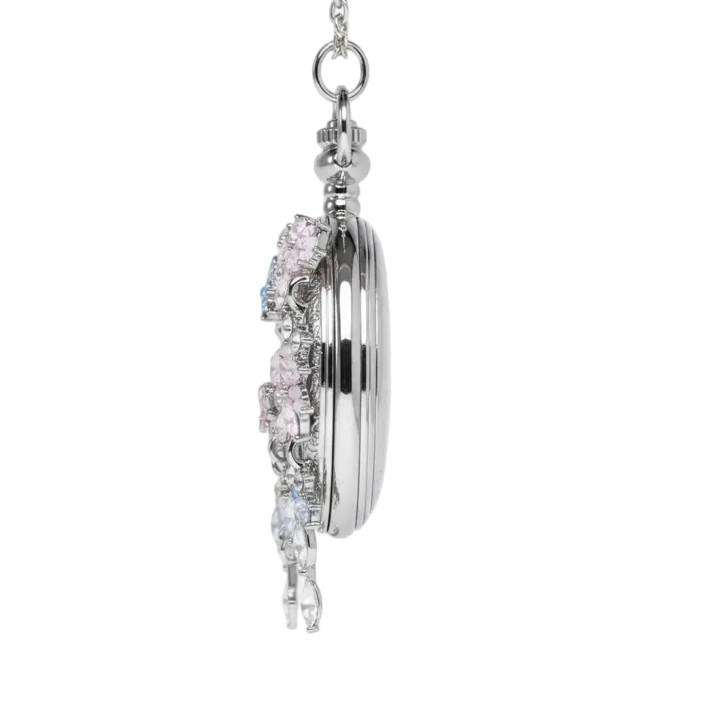 Eterlove™ | Butterfly in Time Multicolor Pocket Watch Necklace
