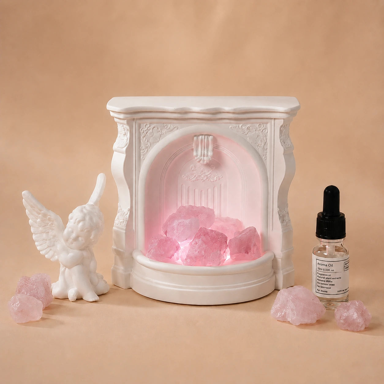 Difusor de Chimenea de Cristal Seraphina