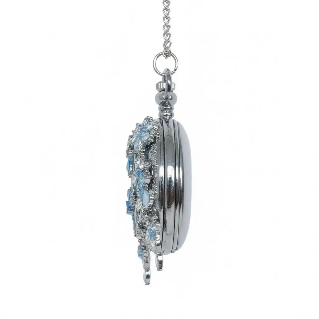 Eterlove | Butterfly in Time Sky Blue Special Edition Pocket Watch Necklace