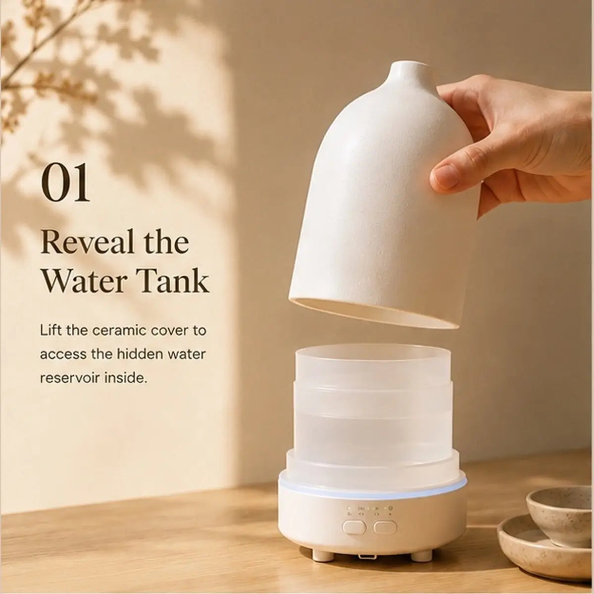 Lift the Ceramic Cover