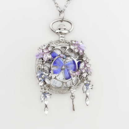 BUTTERFLY IN TIME– Handcrafted Pocket Watch