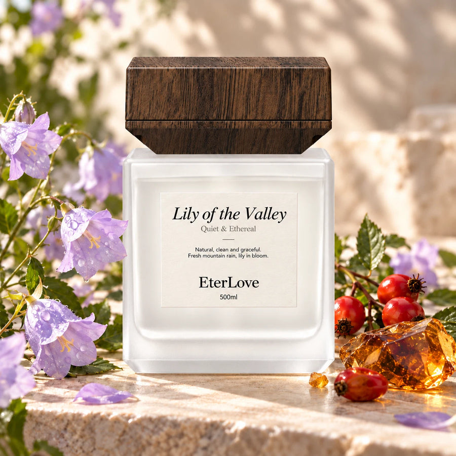 EterLove Plume Pro automatic scent diffuser Lily of the Valley fragrance