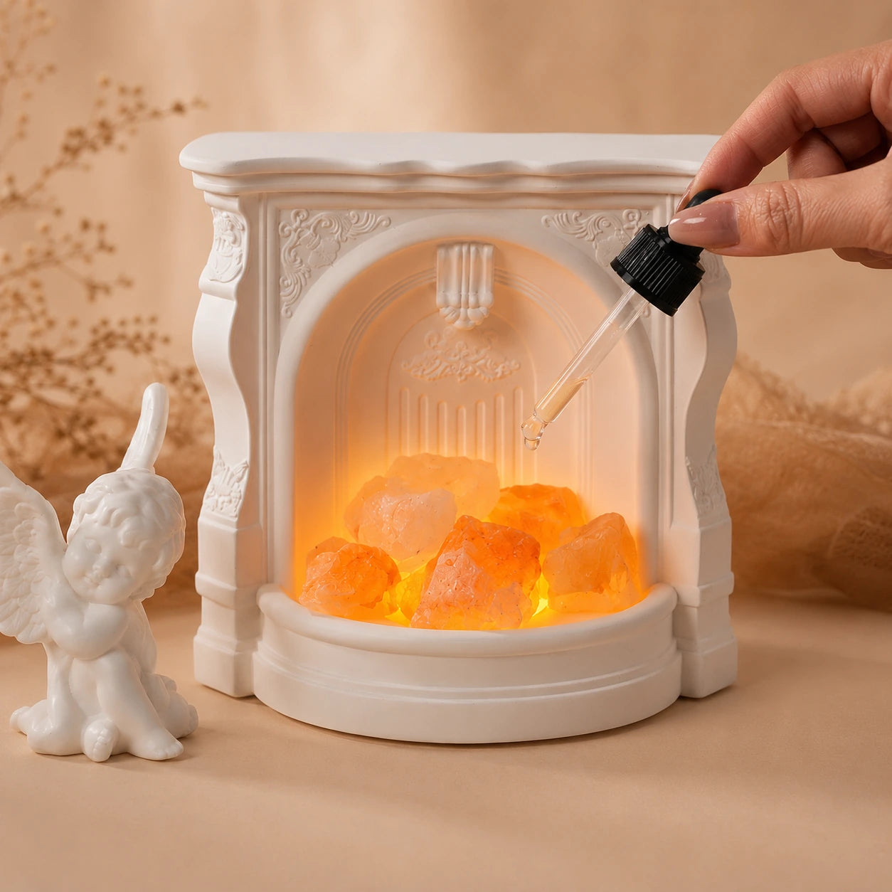 Seraphina Crystal Fireplace Diffuser