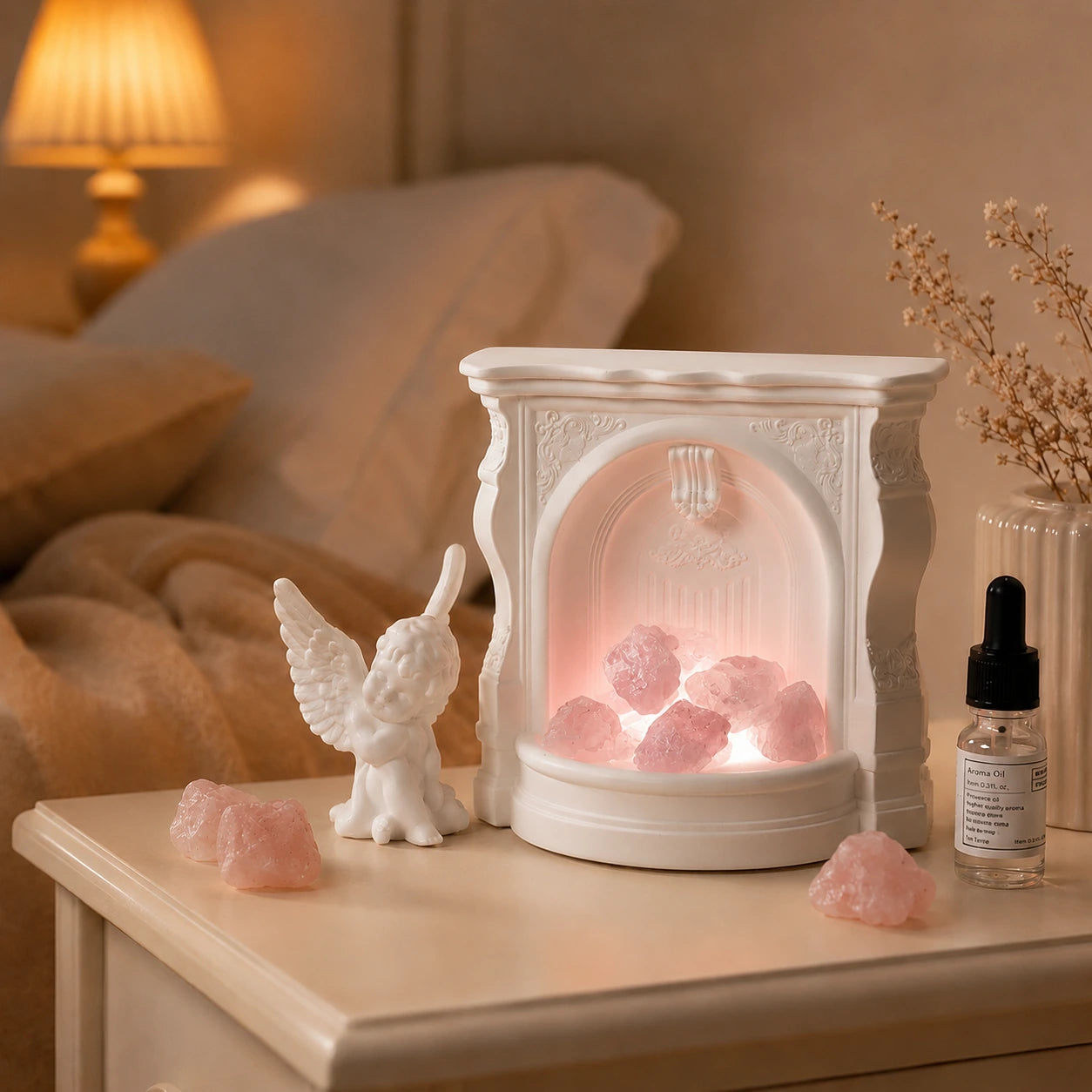 Difusor de Chimenea de Cristal Seraphina
